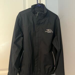 Men’s Black Lightweight Windbreaker Jacket. 
Chaparral Boats